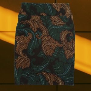 Lularoe "Cassie"  Stretchy Beautiful Pencil Skirt Sz Med 🌻